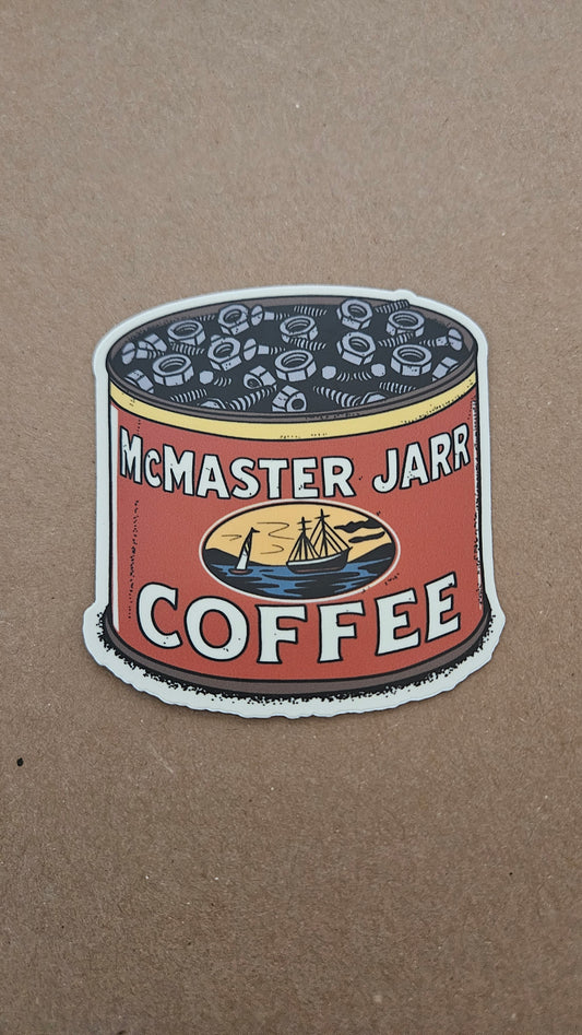 Mcmaster Jarr Bolts Decal