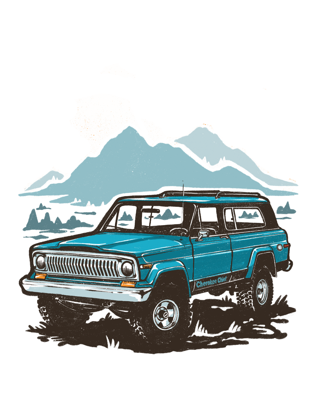 Full Size Jeep Decals