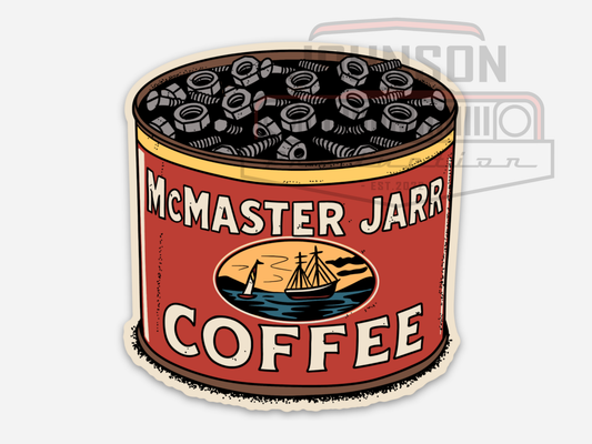 Mcmaster Jarr Bolts Decal